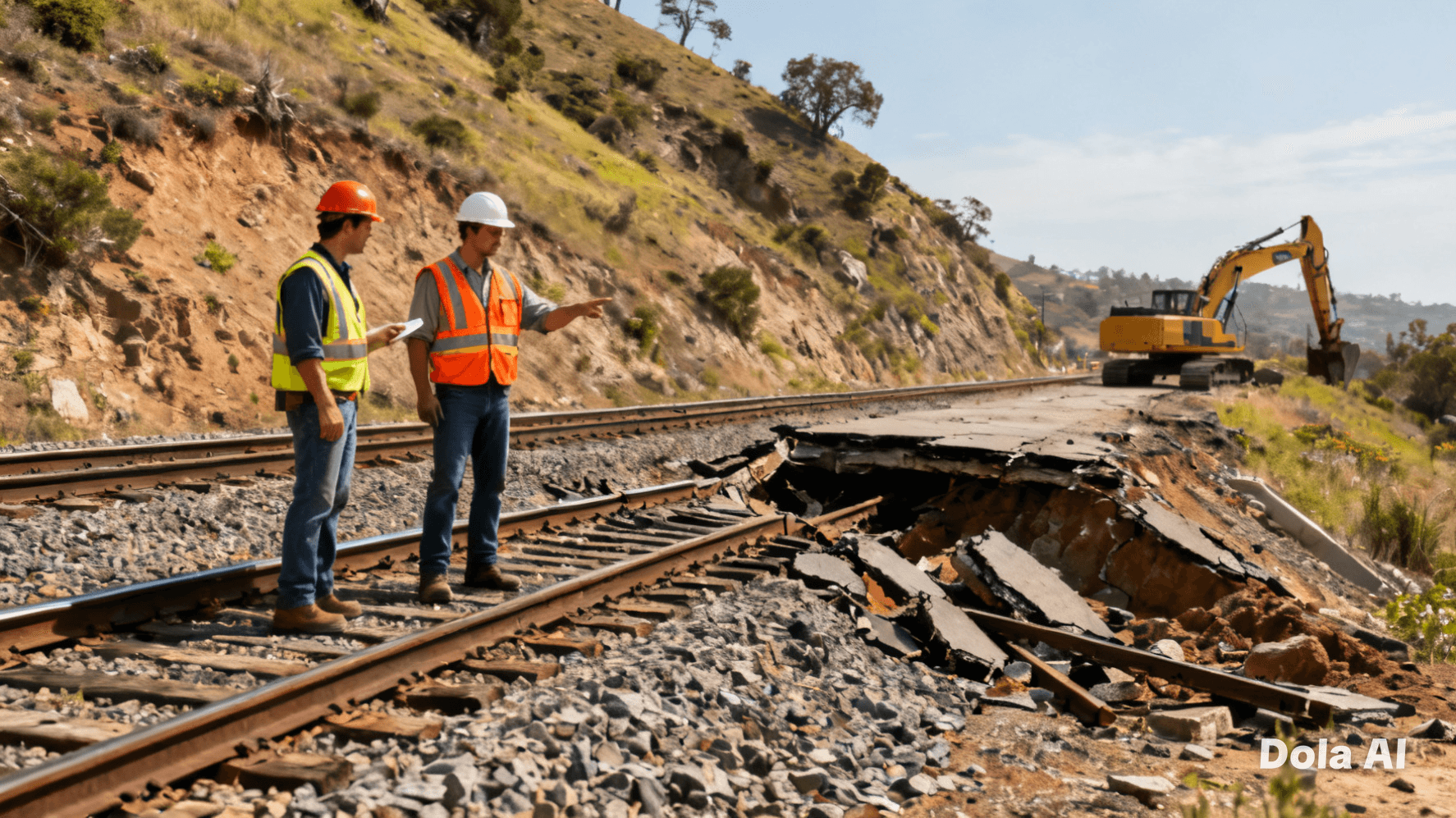 A Line Paused by the Land: What the Landslide Means for Rail Travel Until March