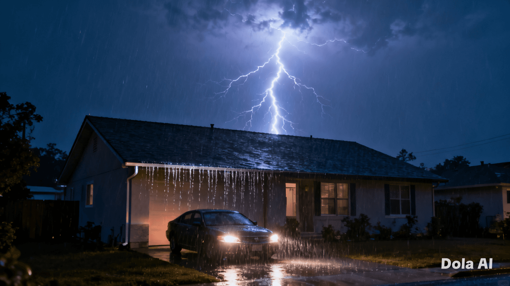 When the Night Was Split by Lightning