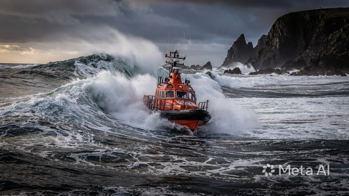 Maritime Emergency In Cornwall: Royal Navy And RNLI Coordinate Rescue Operation Following Vessel Distress Call