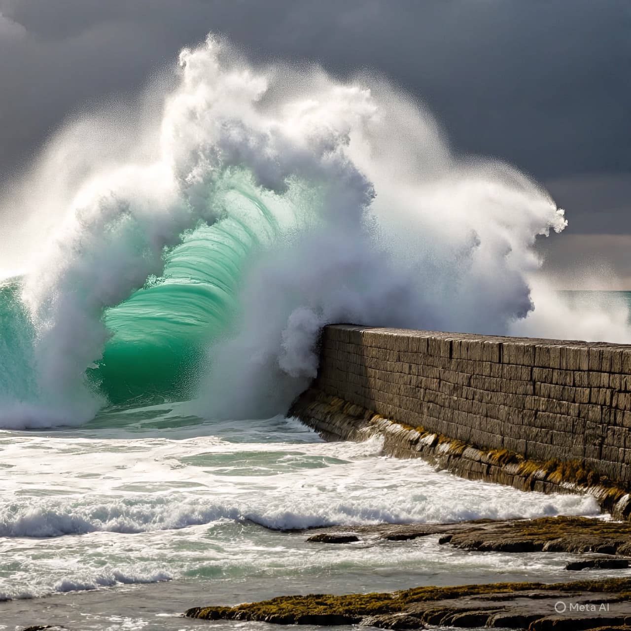 Shadows of the Tide on a Crumbling Pier: Watching the Coastline Shift