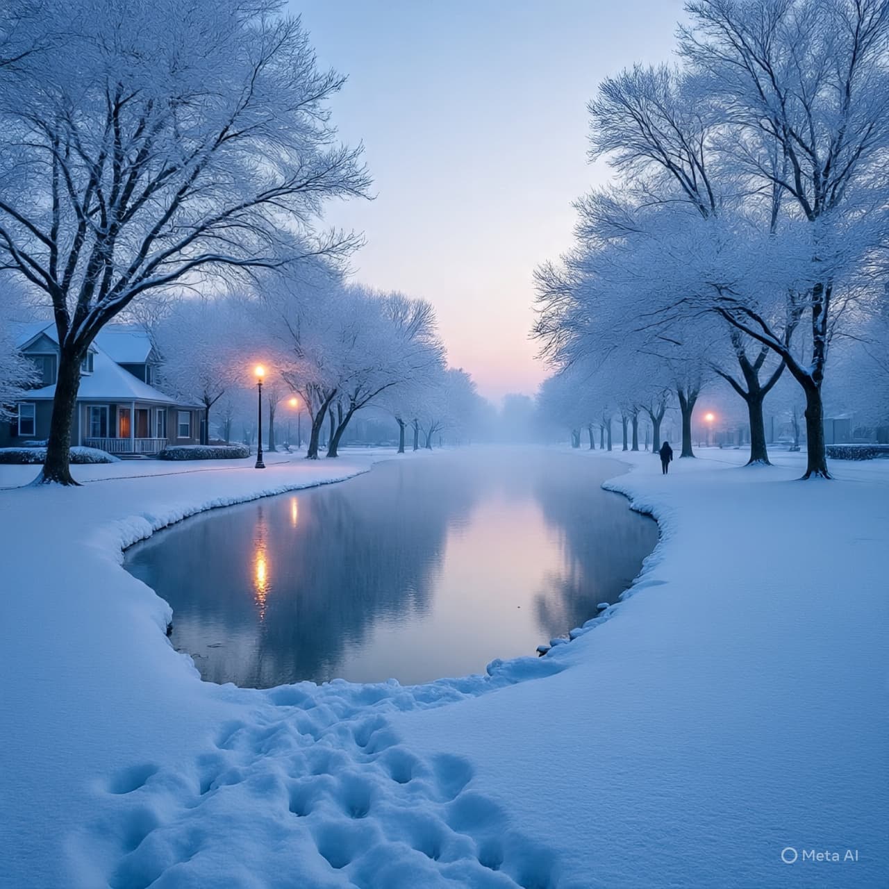 “The Wind That Feels Like Minus Thirty: Gentle Ripples of an Endless Cold”