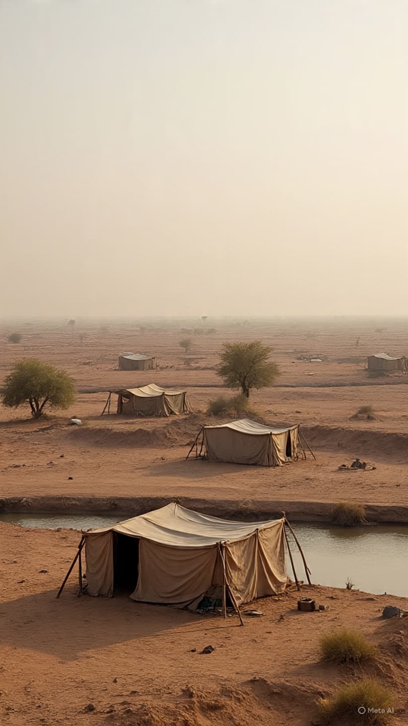 A Country in Erosion: Sudan’s Civil War and the Slow Geography of Displacement