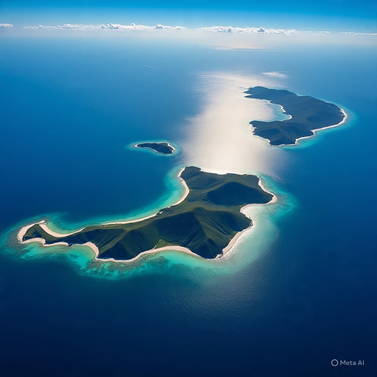 When the ocean reflects the sky, a halo quietly forms at the edge of sight