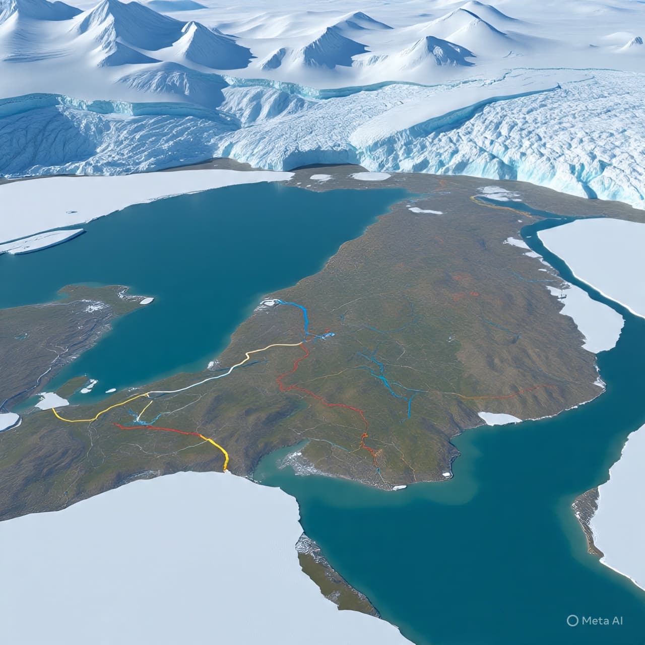 Where Frozen Giants Retreat: Antarctica’s Quiet Ebb and the Tale of Ten Cities Lost