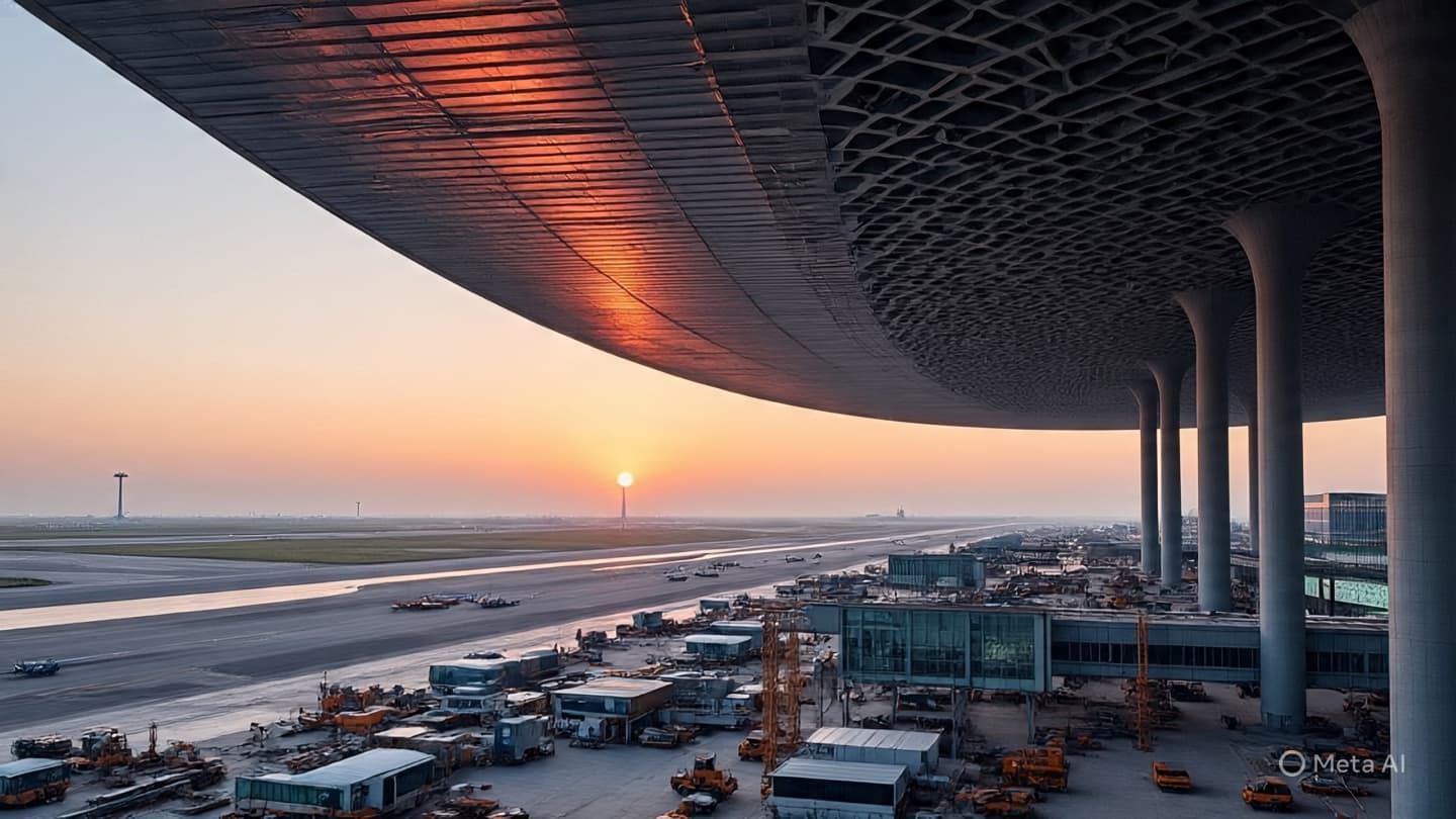 Where the Red Soil Meets the Silver Wing: A Soft Reflection on the Rising Gate