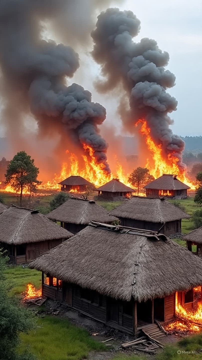 When the Wind Carries More Than Air: How a Quiet Village Faced a Sudden Tide of Fire and Change