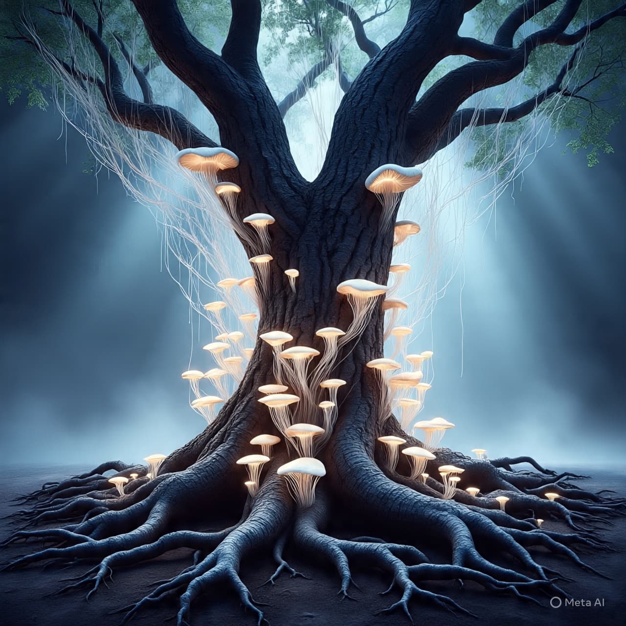 Between the Silent Mycelium and the Ancient Tree: A Journey Through the Wood Wide Web