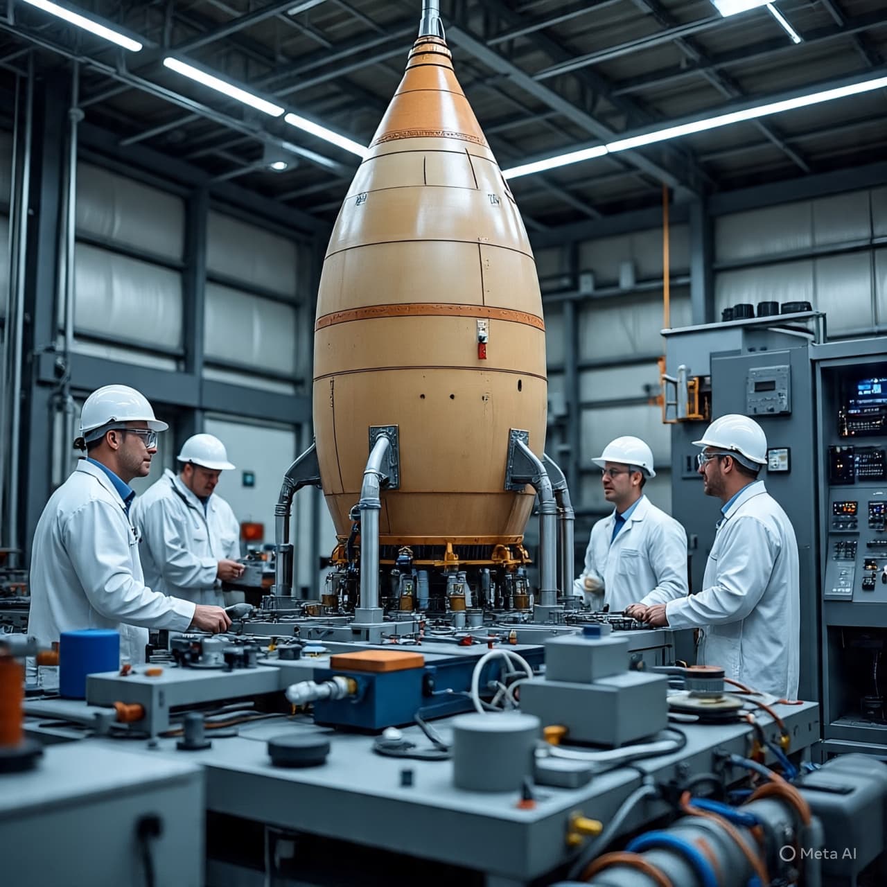 A Structure Takes Shape as China Moves Closer to Reusable Spaceflight