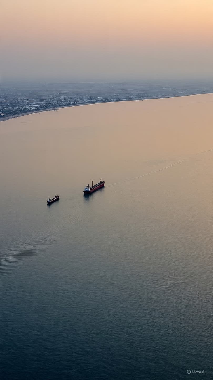 Currents of Caution: When Ships Wait and Talks Begin in the Same Unsteady Moment