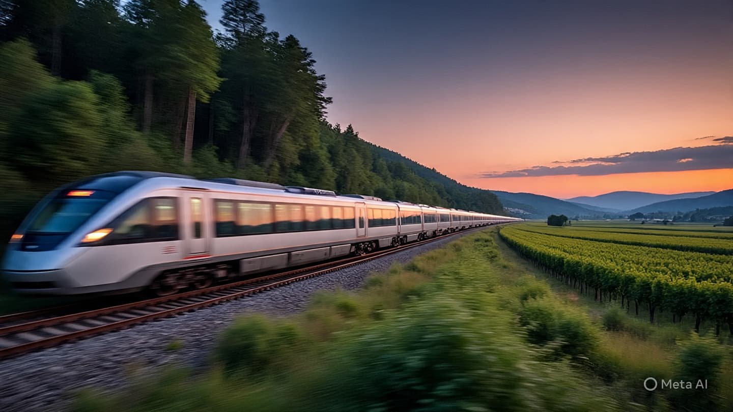 Between the Golden Plain and the High-Speed Beam: A Narrative of Railway Growth