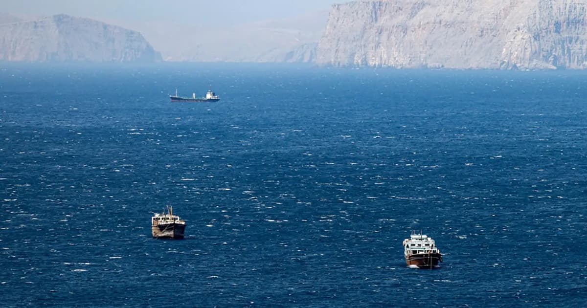 Three Tankers Exit Gulf via Strait of Hormuz