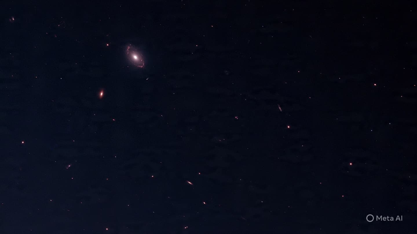 When tiny red galaxies hint at ancient cosmic mysteries