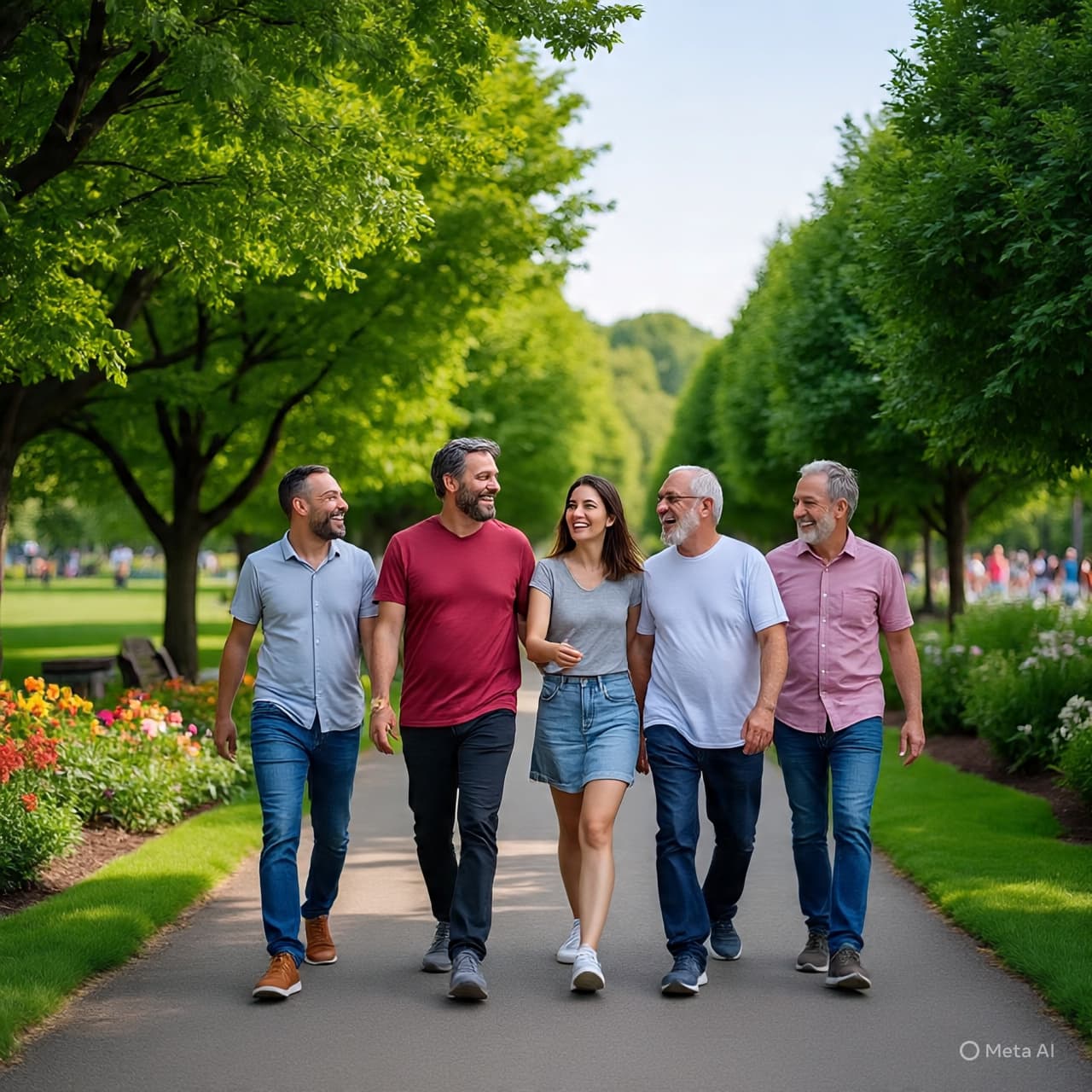 Shadows of Many Lands on a Single Path: Watching the Community Walk