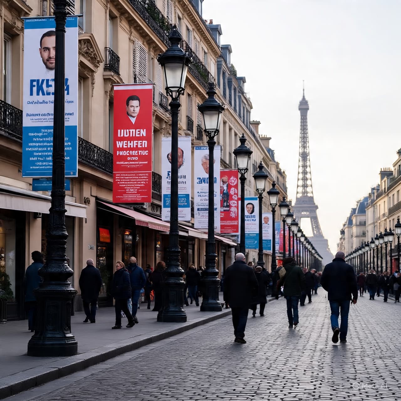 The Quiet Geometry of Streets and Votes: Paris, Ever in Motion