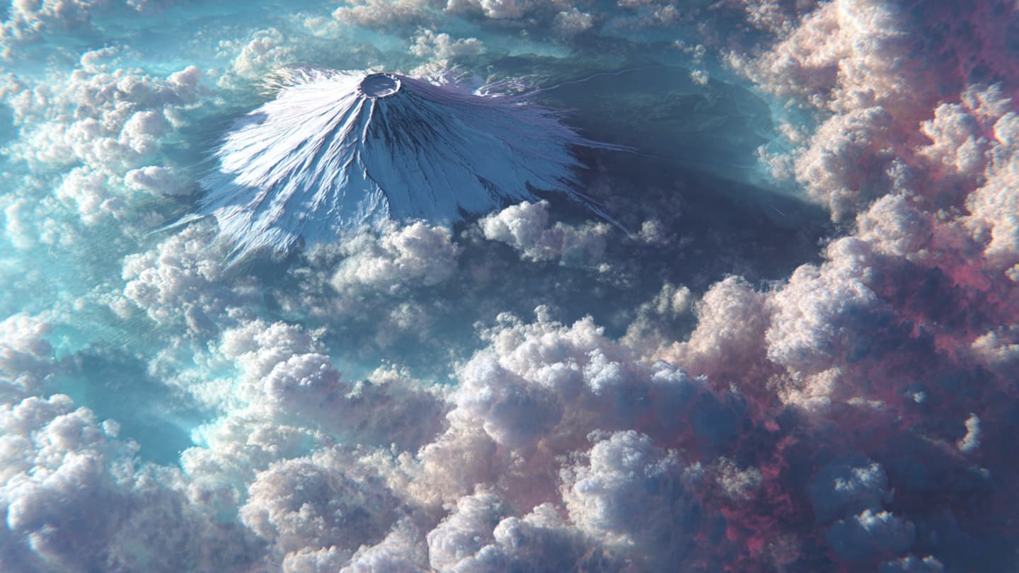 Even the Clouds Above Mount Fuji Now Carry Traces of Plastic Pollution