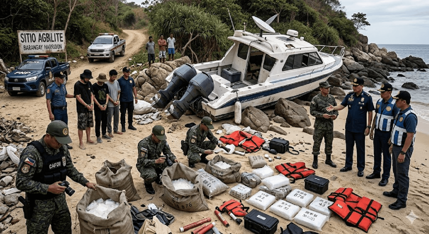 Busted: Authorities Seize PHP 6 Billion in 'Shabu' Following High-Stakes Maritime Operation in Occidental Mindoro