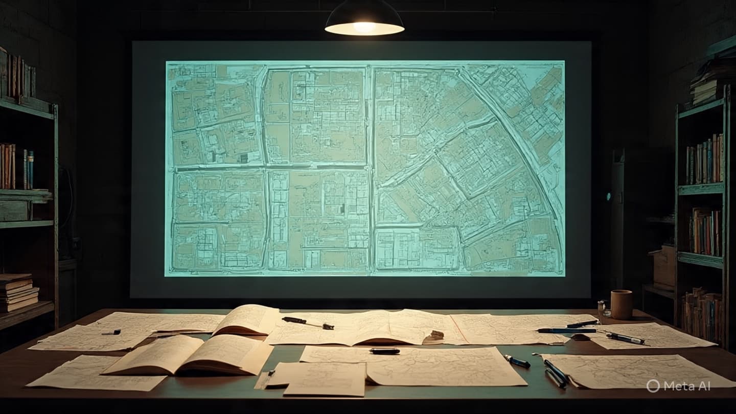 South of the Line: Maps, Memory, and the Measured Language of Military Geography