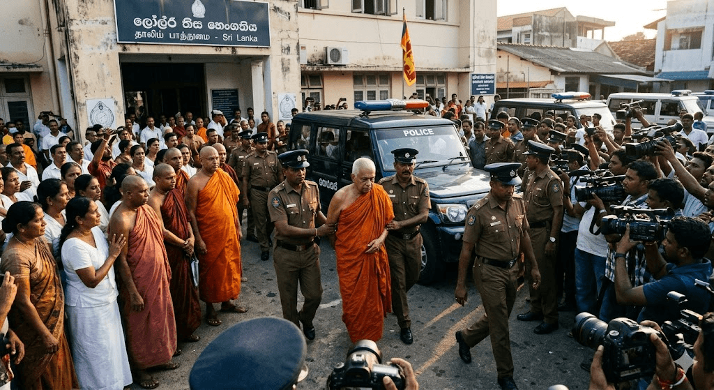Major Scandal in Sri Lanka: Senior Monk Arrested Following Allegations of Crimes Against Children