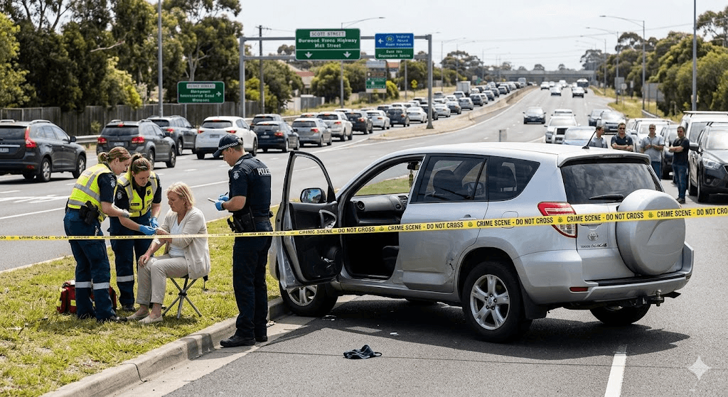 Melbourne Carjacking: 62-Year-Old Woman Dragged from Toyota in Brazen Burwood Highway Attack