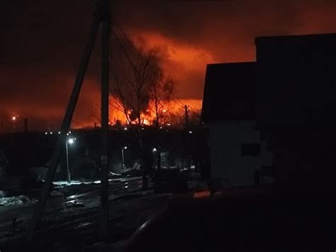 Poisonous Black Rain Falls in Russia as Ukraine Strikes Oil Facilities