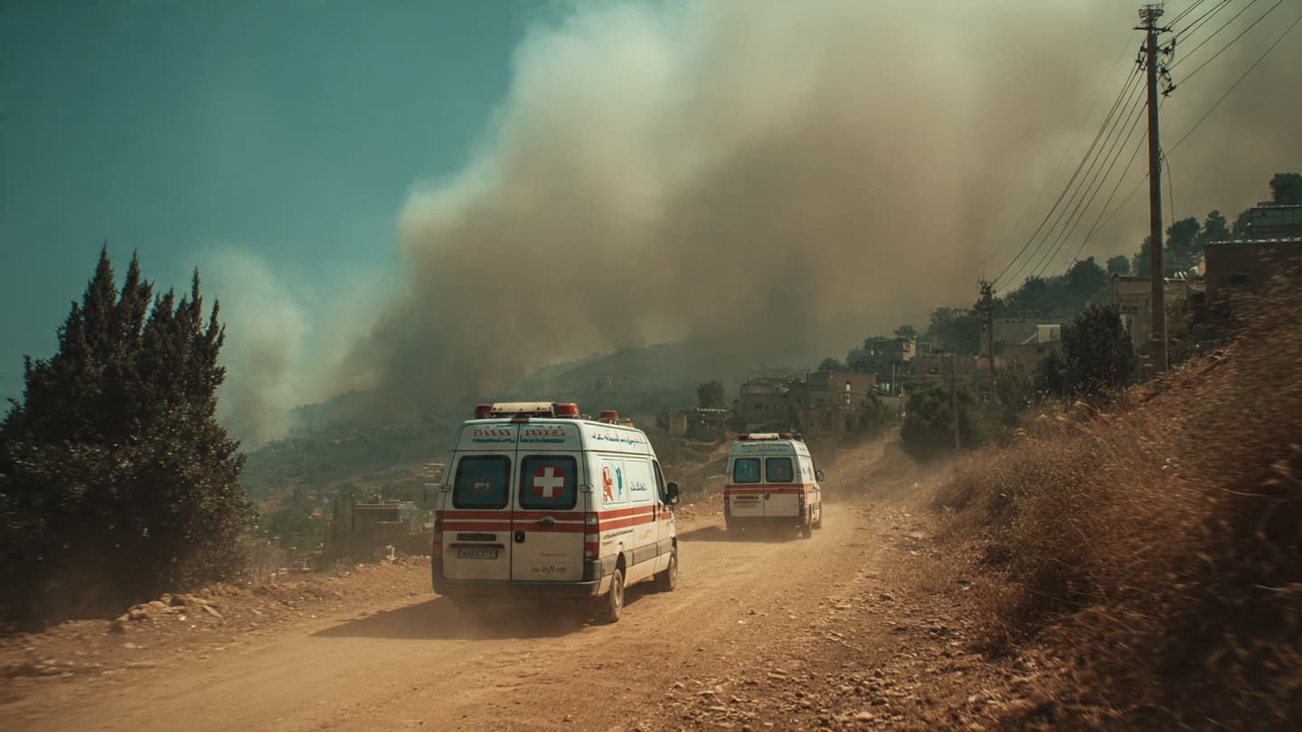 Where the Olive Trees Tremble: Lebanon Mourns Its Rescuers Beneath a Fragile Ceasefire