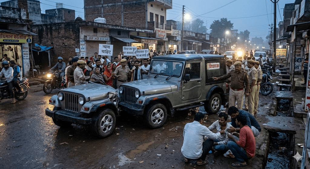 Shivpuri Horror: BJP MLA’s Son at Center of Outrage After Fatal Thar Rampage