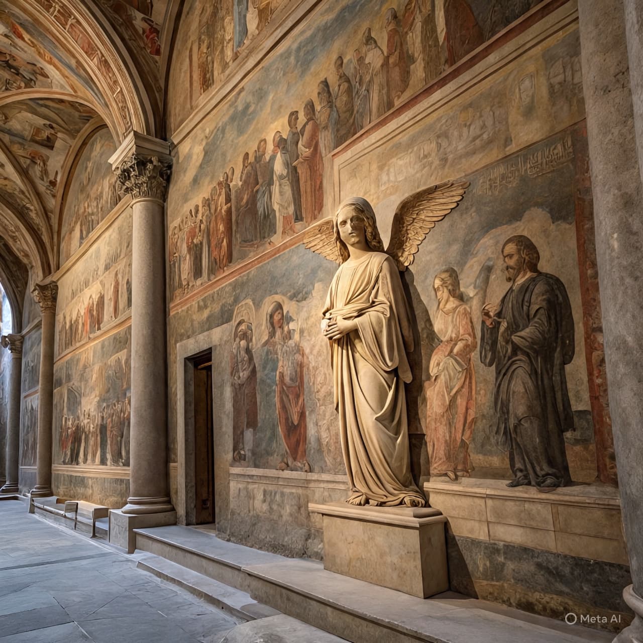 When Angels Take a Familiar Face: Rome’s Fresco and the Question of Identity