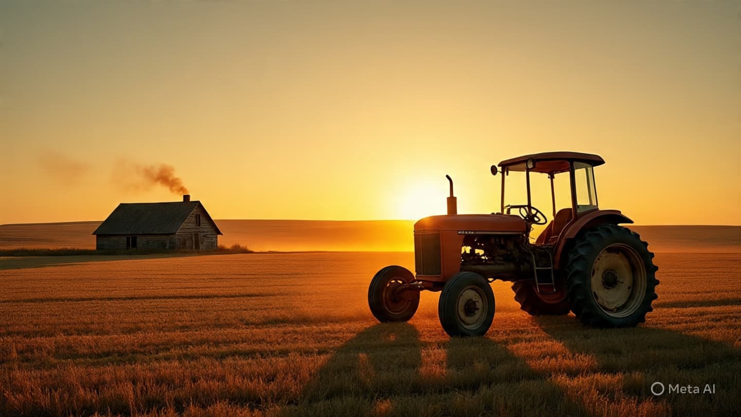 Between The Fencelines Of The Township Where The Sun Set On A Great Silence