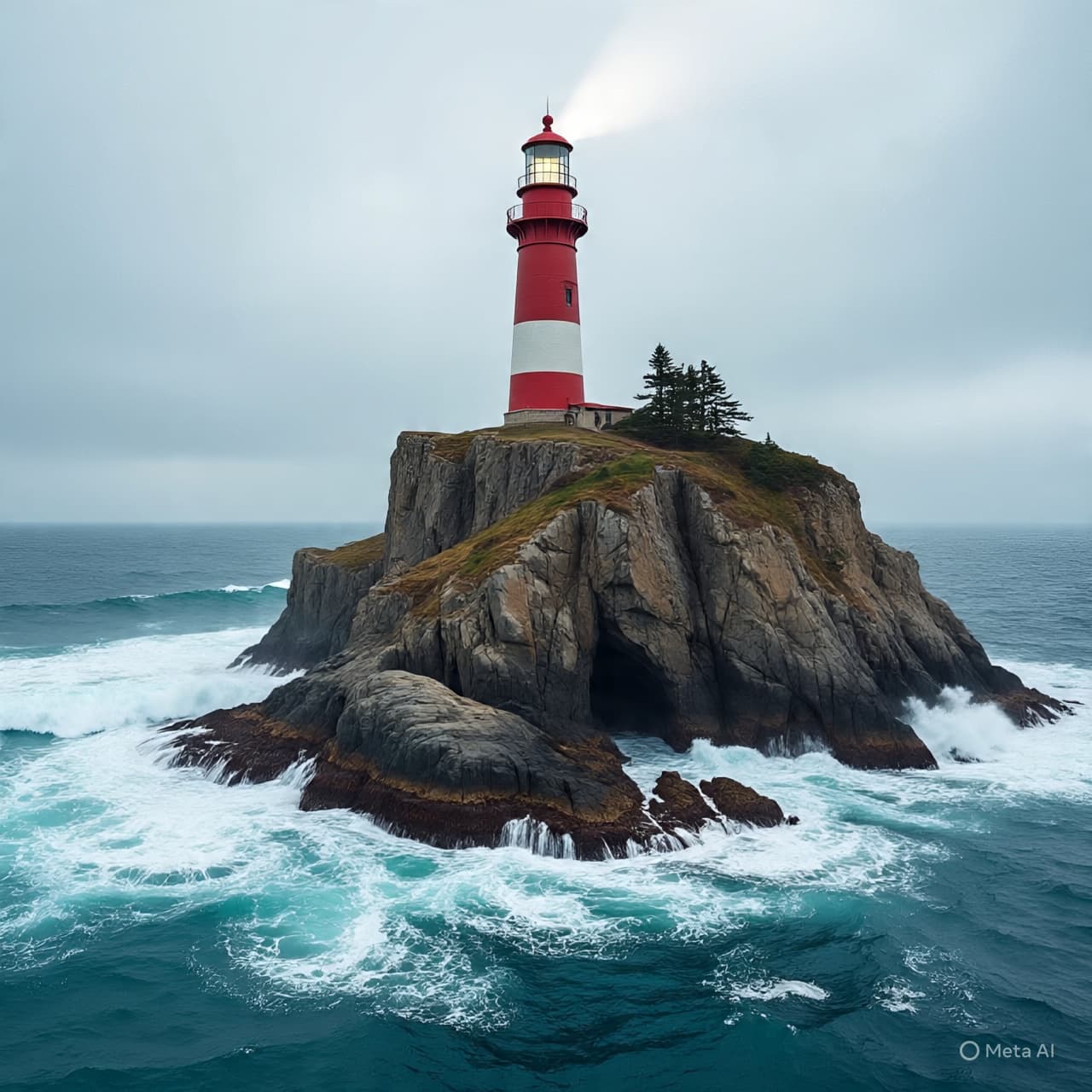 When the Rock Watches the Storm: Reflections on a Distant Struggle Near Fastnet