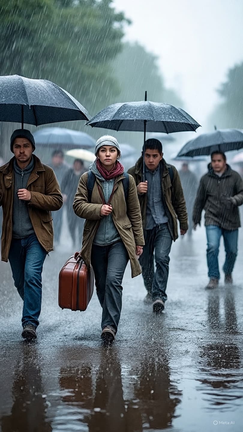 Between Shelter and Uncertainty: A Moment Shaped by Floodwaters