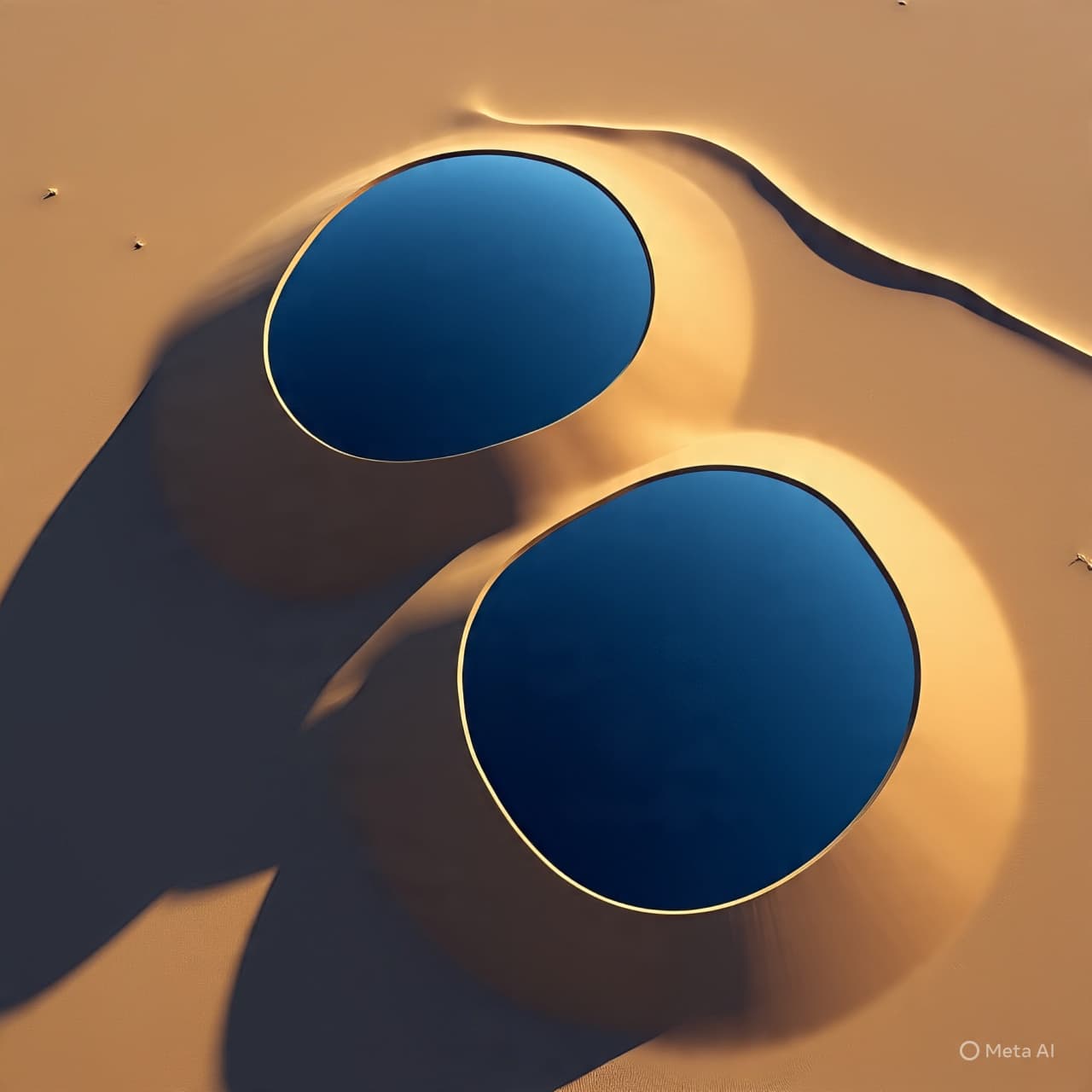 Between Still Stone and Shifting Waves: A Sahara Story from Space