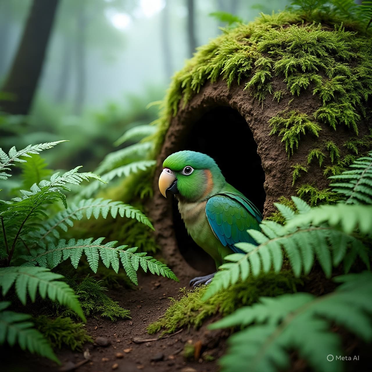 A Green Ghost in the Undergrowth: Watching the World’s Fattest Parrot Tend Its Hidden Nest