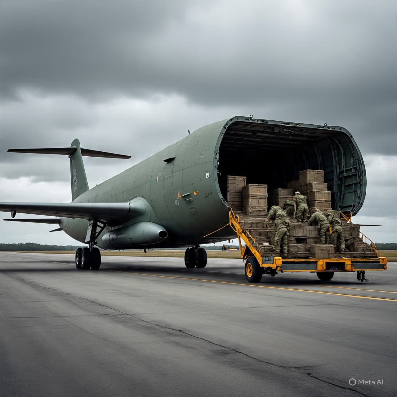 Before the Convoys Depart: A Still Horizon and the Sound of Distant Decisions