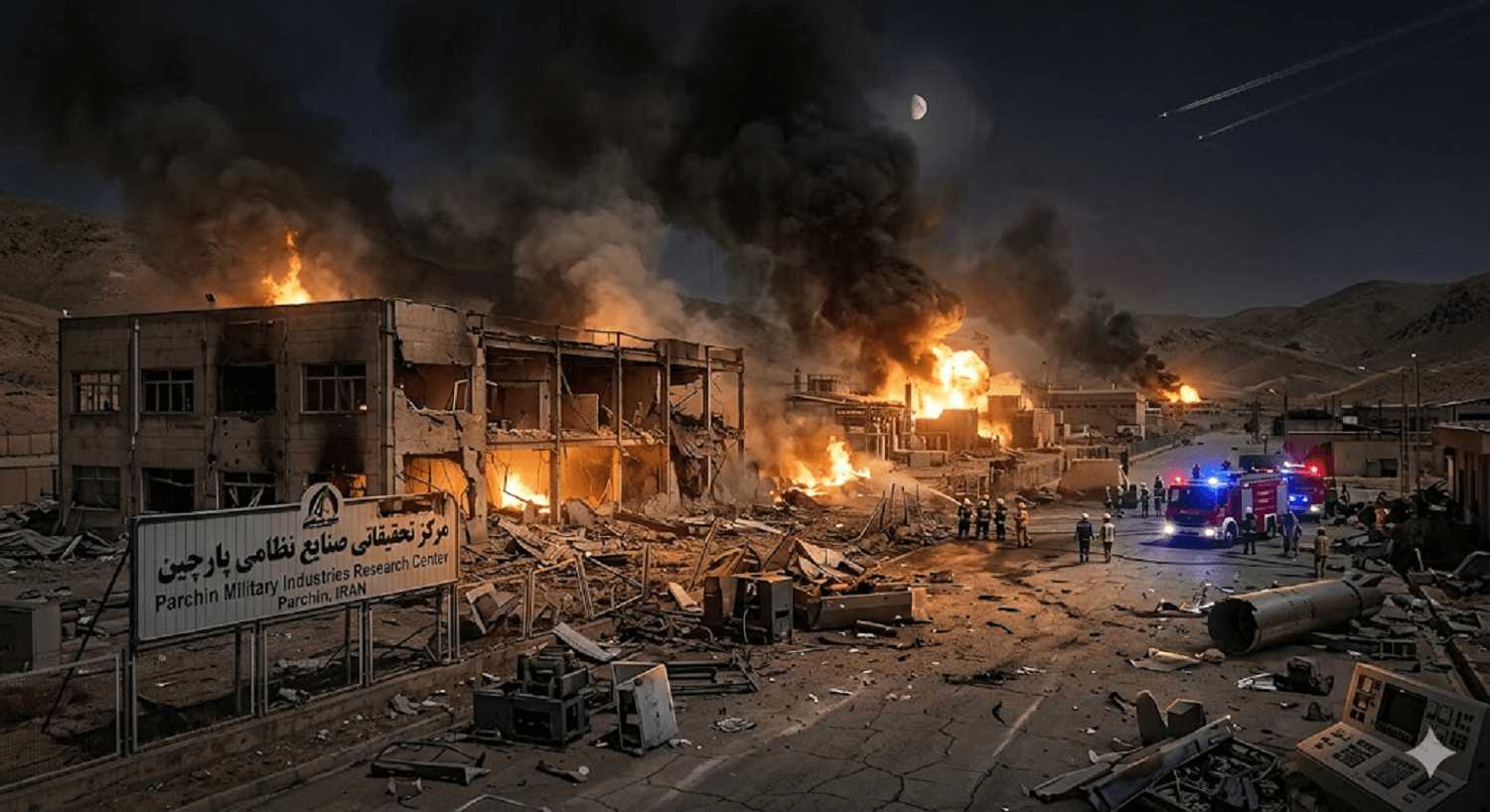 Night of Thunder: U.S. and Israeli Forces Launch Massive Raid on Parchin Complex