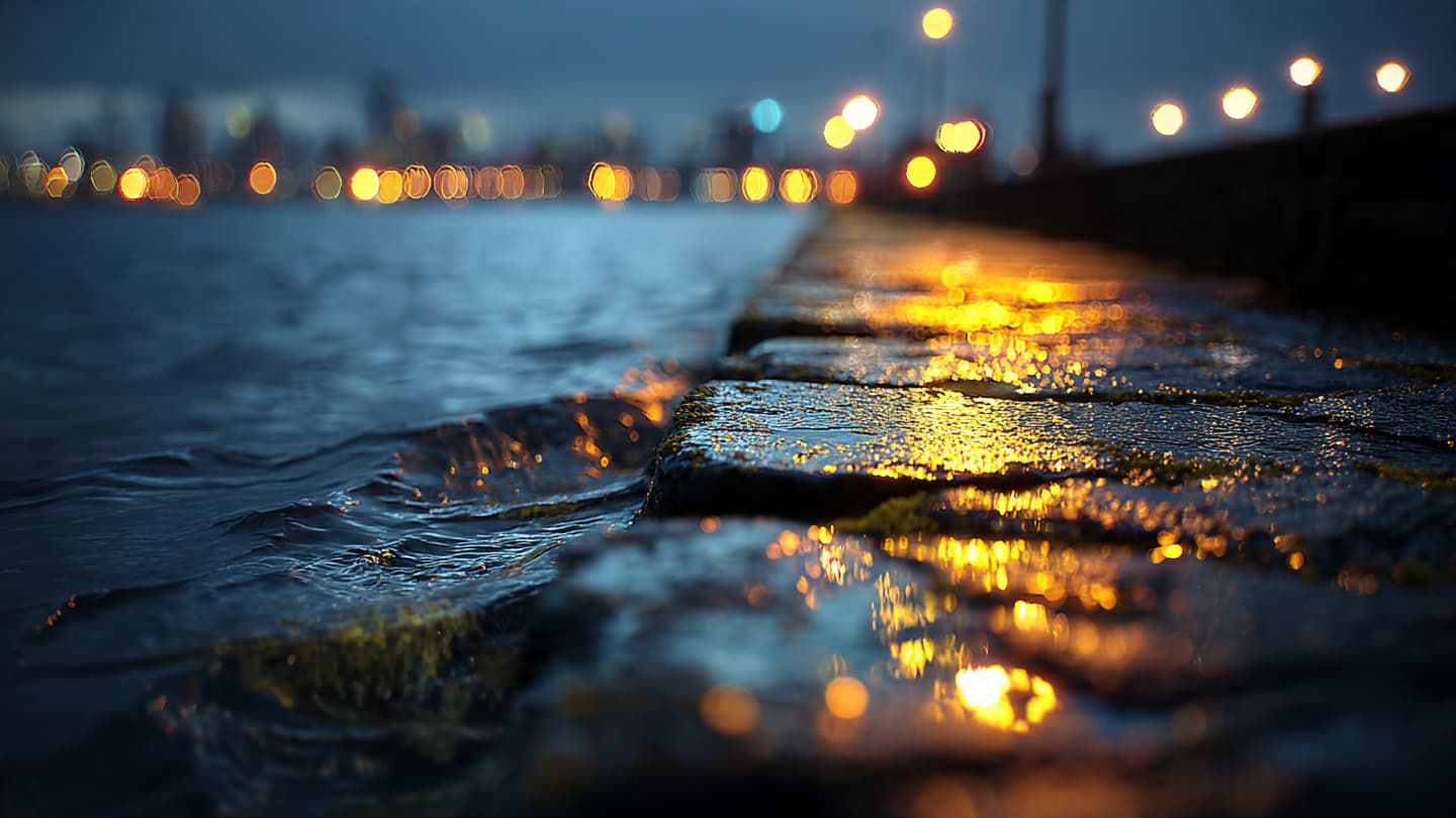 When the Moon Reclaims the Street: Finding Meaning in the Rising Coastal Tide