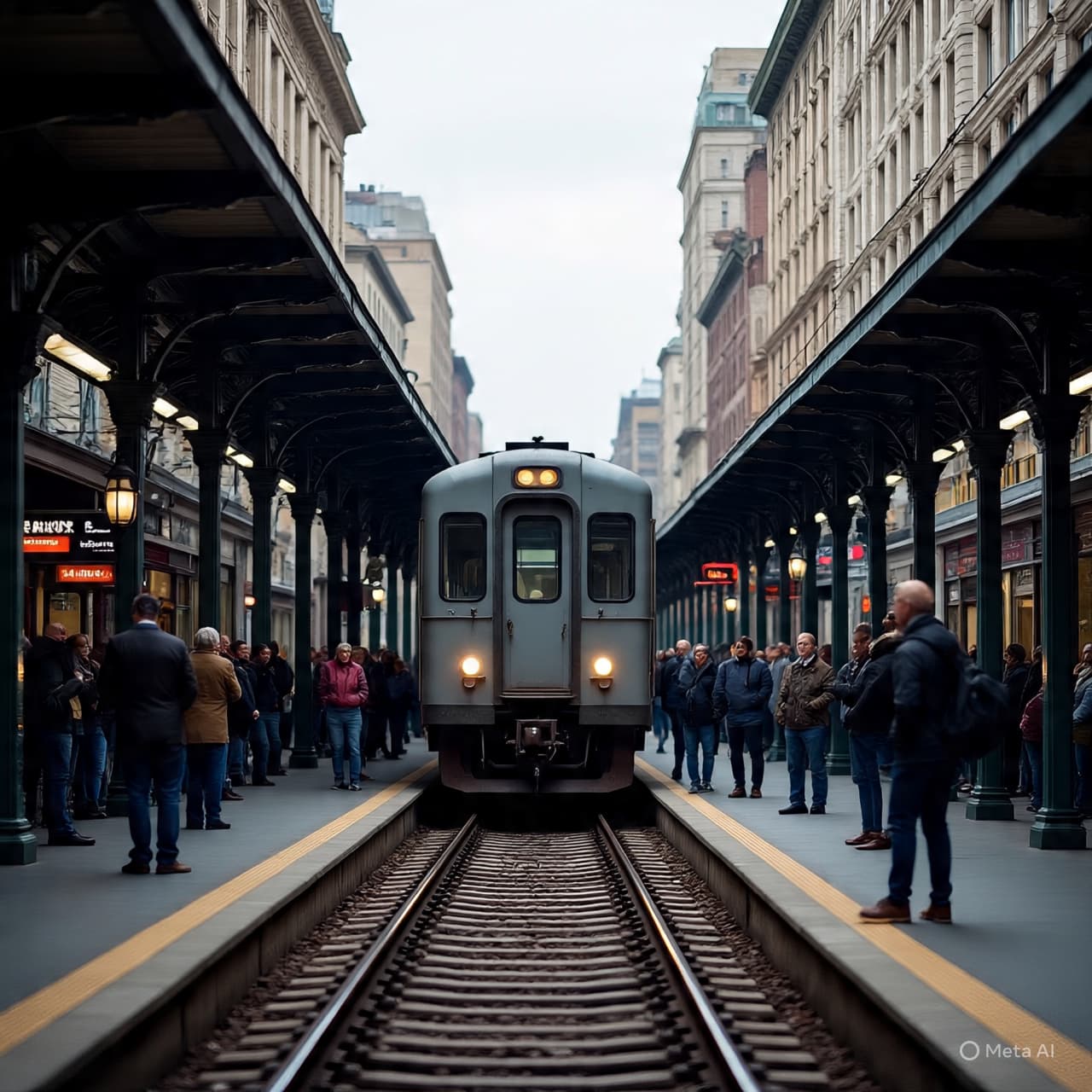 Between Timetables and Silence, A City Waits as the Lines Fall Still