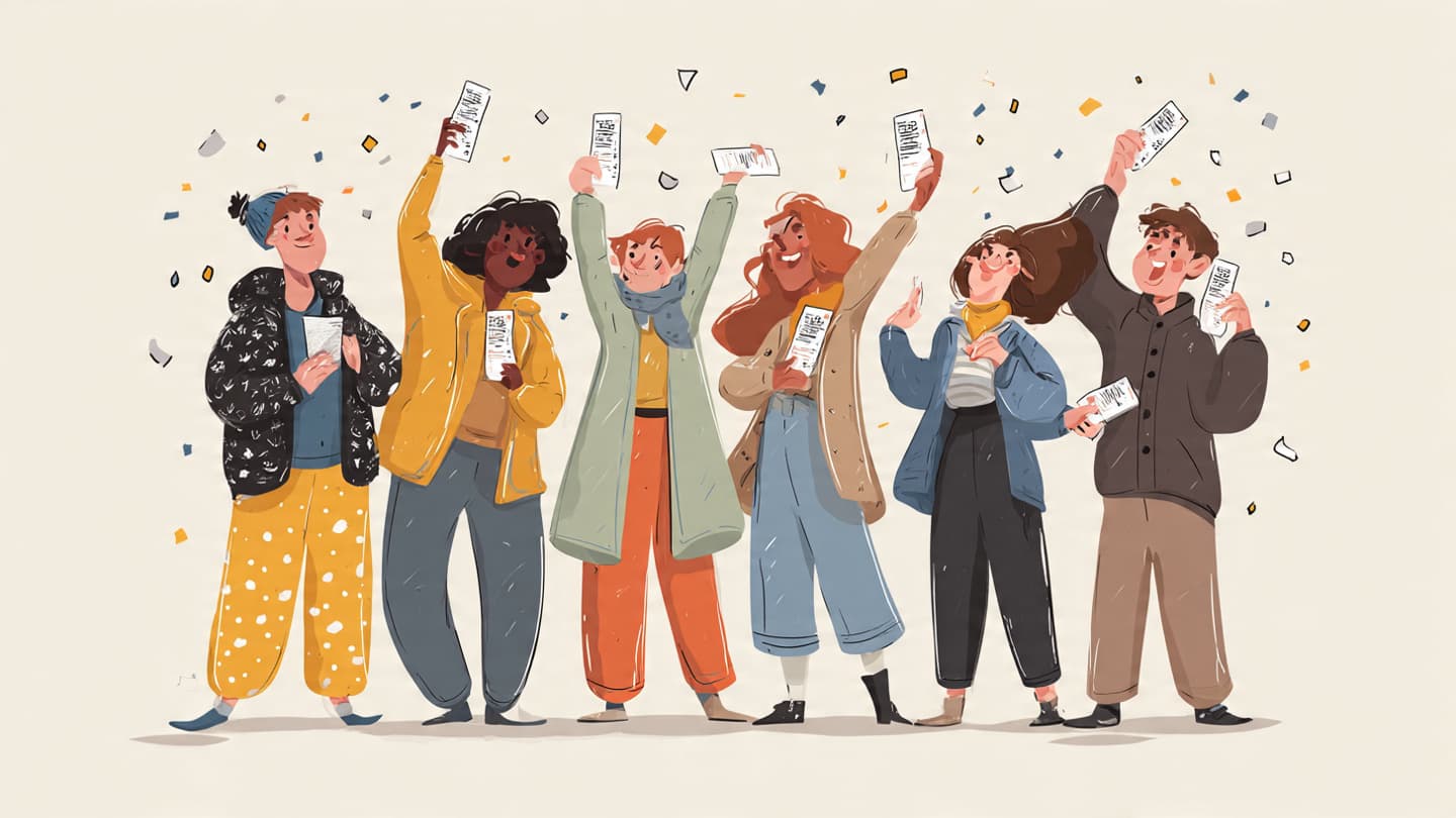 A Shared Win Brings Quiet Celebration as the Jackpot Continues to Rise