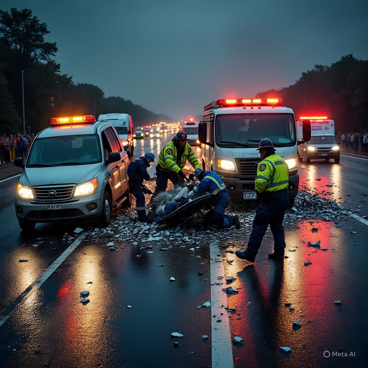 When the Road Pauses: A Sudden Stillness on the Hume Freeway