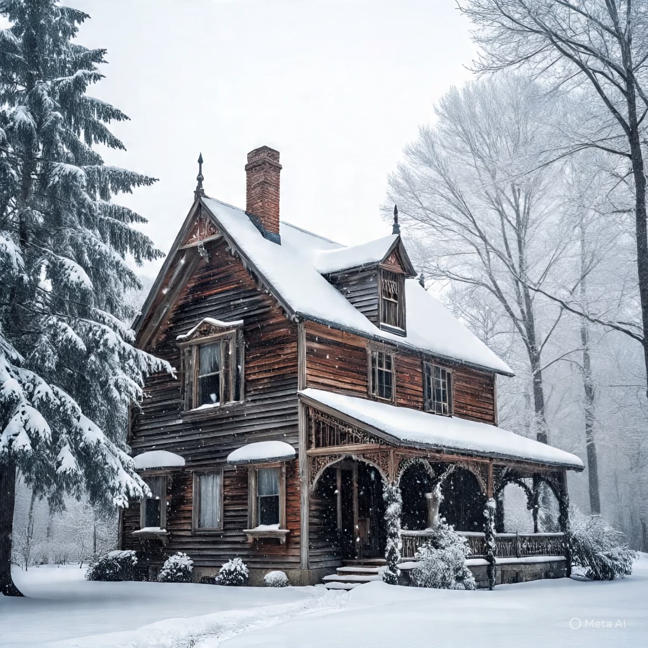 Three Houses Stand Still in Minnesota, But Time Moves Through Them