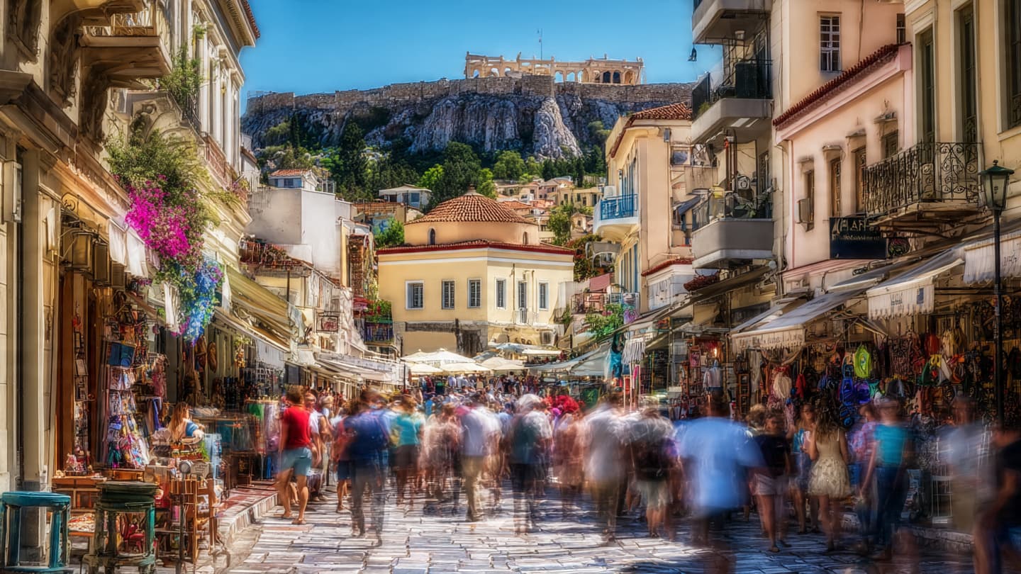 Athens police have arrested six members of an international pickpocketing syndicate after an undercover operation targeted organized theft in the city's most popular tourist districts.