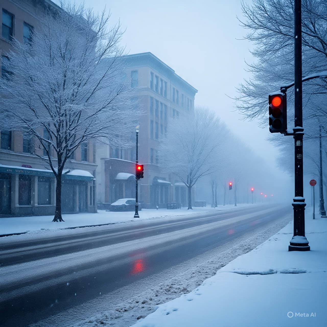 In the Stillness of Snow and Wind, Three Cities Hold Their Breath