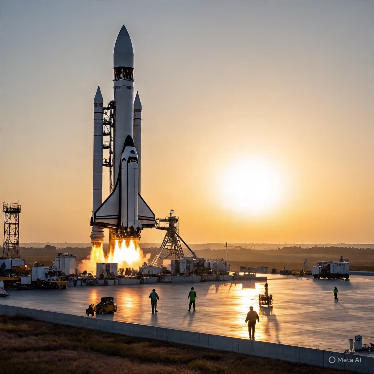 In the Echo of Cryogenic Lines: A Rocket’s Path to the Heavens