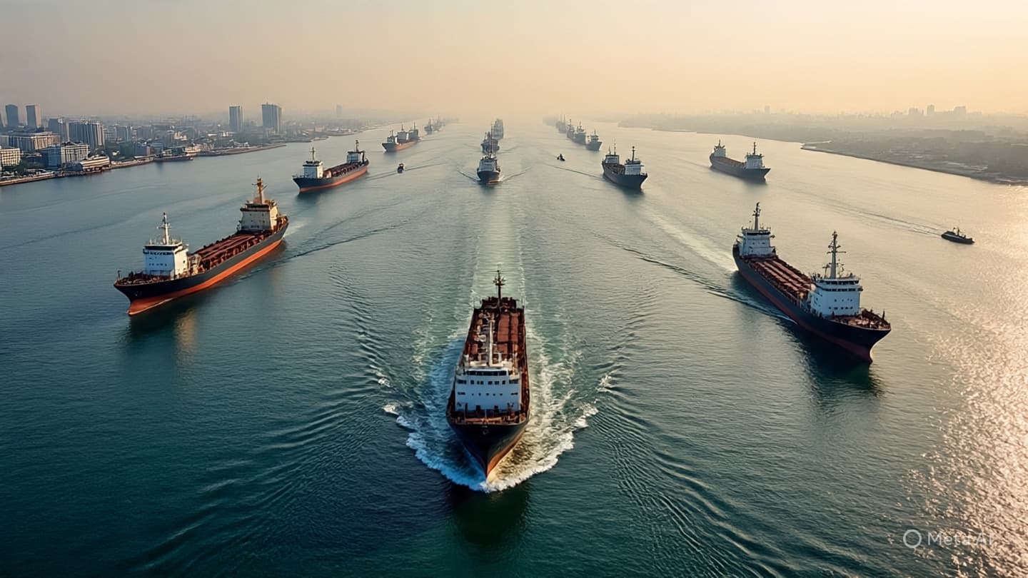 At the Edge of Passage and Power: A Strait Reflects the Weight of the Moment