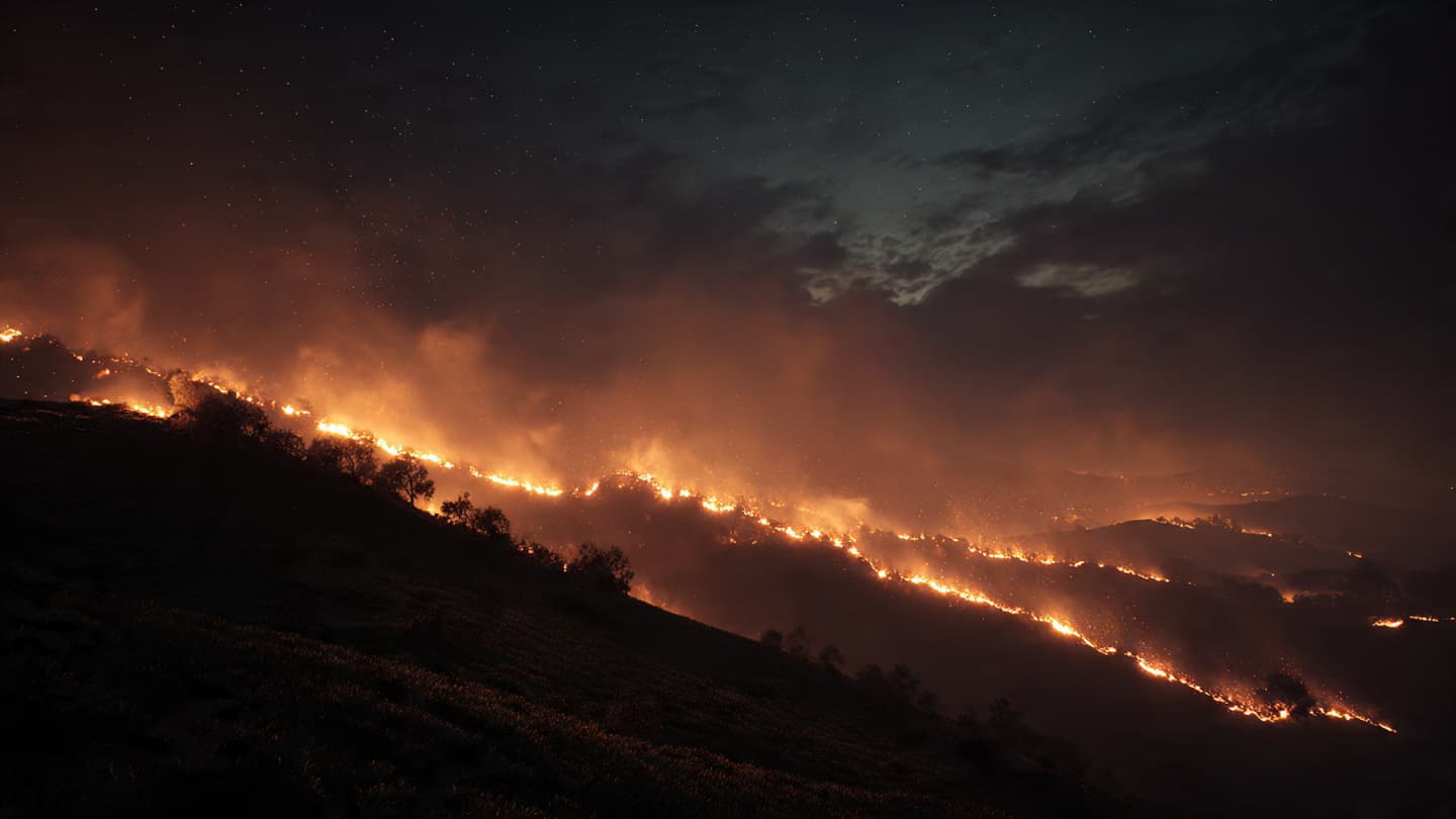 Where the Heather Meets the Heat, a Story of the Burning Donegal High Wilds