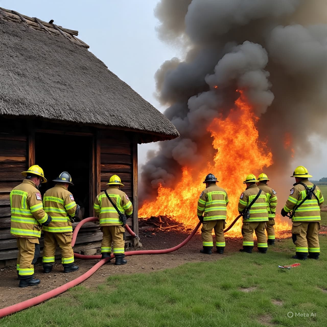 Where Smoke Rises, Stories Follow: A Fire Near Pri treh ribnikih