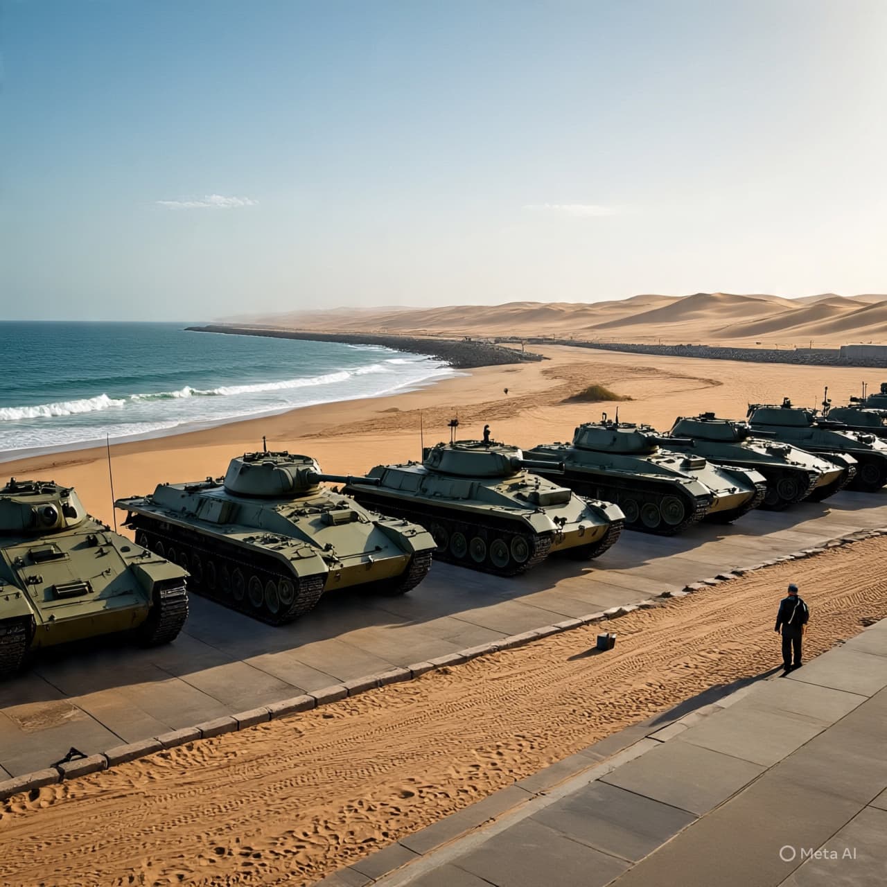 When Silence Breaks at Dawn: Six Lost in a Desert Port and the Quiet Weight of Conflict