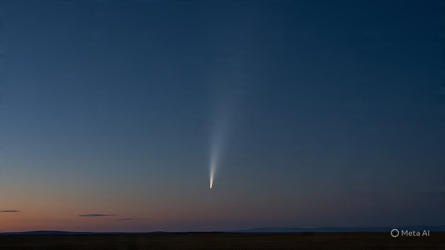 A Passing Light in the Quiet Sky: How Long Do We Notice What Won’t Stay?