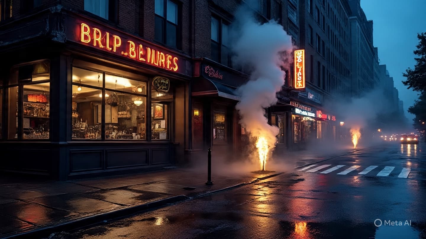 When Flames Arrive Before Dawn, What Story Do They Try to Tell?