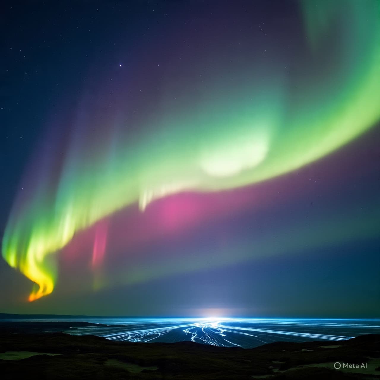In the Quiet Currents Above: Tracing the Invisible Twin of the Northern Lights