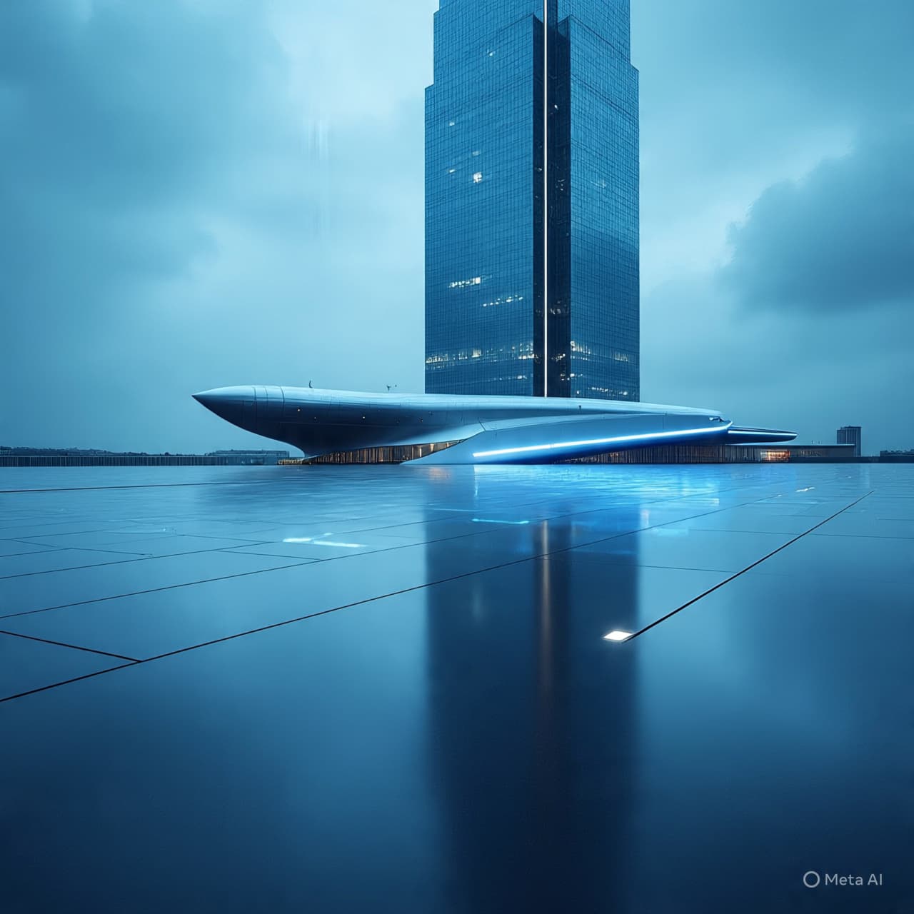 Silent Architecture in the Urban Sky: A Reflection on the Mobility Shield from Above